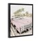 Stupell Industries Baby Pink Retro Convertible Floating Frame, design by Cindy Jacobs